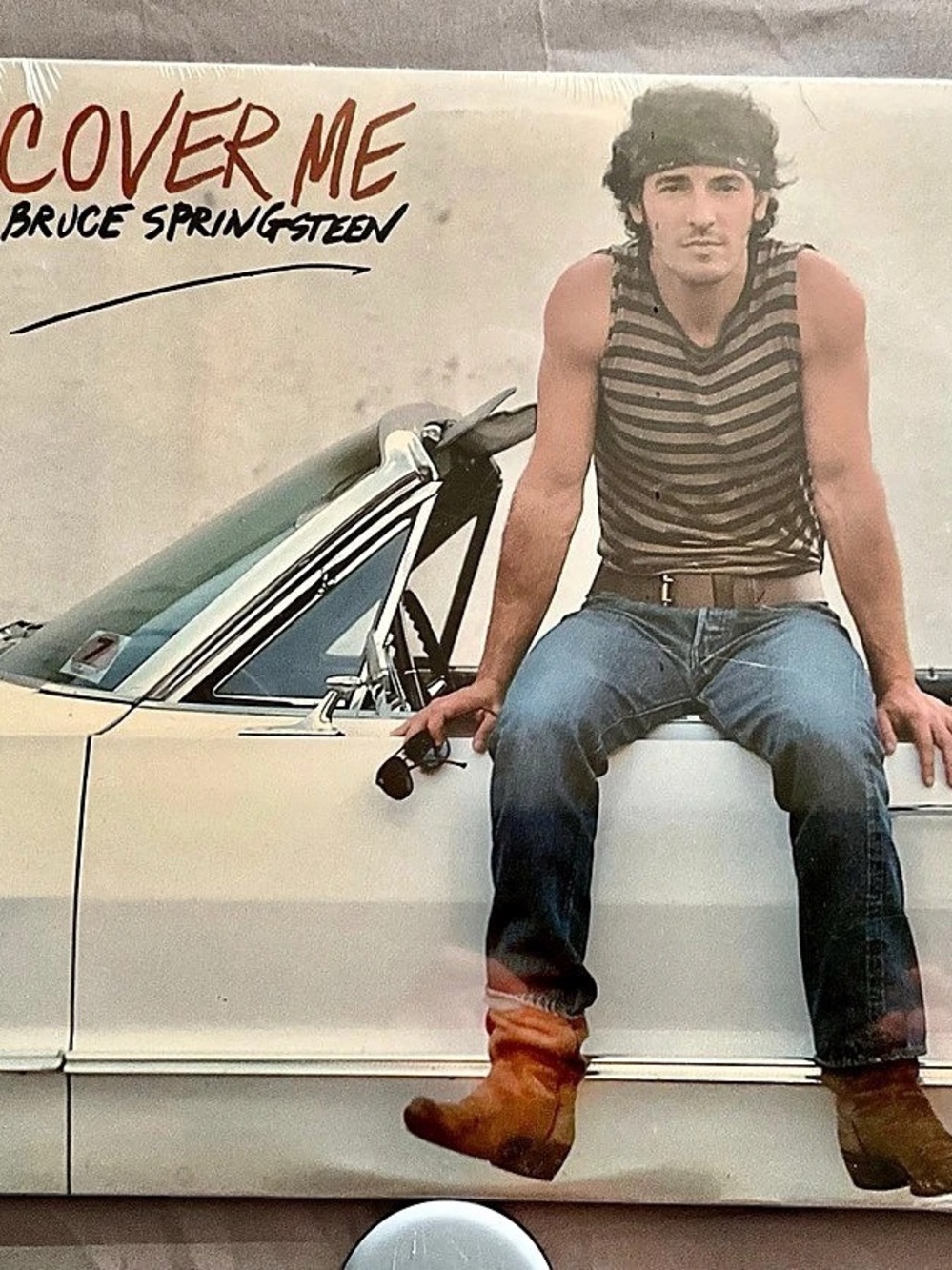 Bruce Springsteen Cover Me 12” Single Columbia Records 1984 - Sealed
